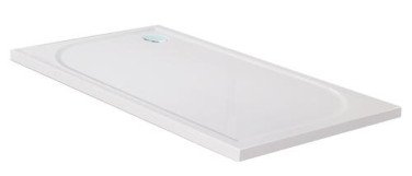 Receveur de douche extra-plat en béton de synthèse 90x120cm
