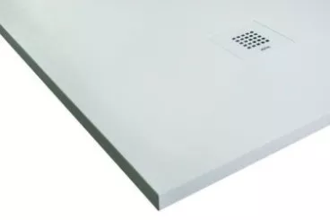 Receveur de douche résine de synthèse RECEA blanc 90x160