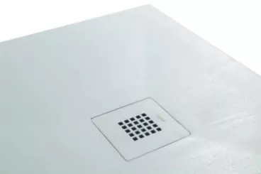Receveur de douche résine de synthèse RECEA blanc 90x170