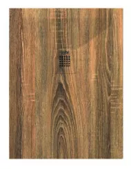 Receveur de douche résine de synthèse RECEA noyer 70x100