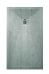 Receveur de douche résine de synthèse RECEA béton 90x120