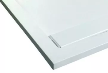 Receveur de douche caniveau résine de synthèse RUNA blanc 90x160