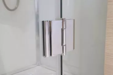 Cabine de douche accès de face avec toit 80x120cm