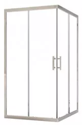 Paroi de douche accès d'angle coulissant ENLOK 80cm