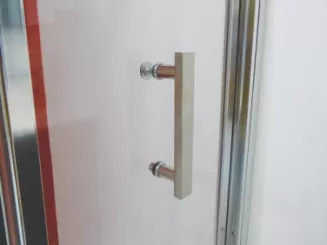 Paroi de douche accès d'angle coulissant ENLOK 80cm