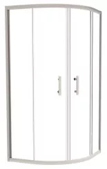 Paroi de douche quart de cercle ENLOK 80cm