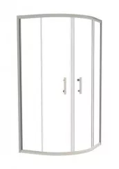 Paroi de douche quart de cercle ENLOK 90cm