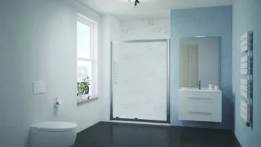 Paroi de douche porte coulissante ENLOK 140cm