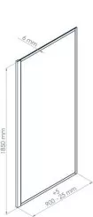 Retour fixe ENLOK 90cm
