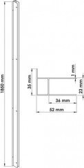 Lot de 2 profils compensateurs ENLOK