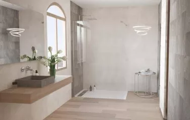 Paroi de douche fixe SCUDO 140cm