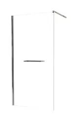 Paroi de douche fixe profilé chromé VERSUS 100cm
