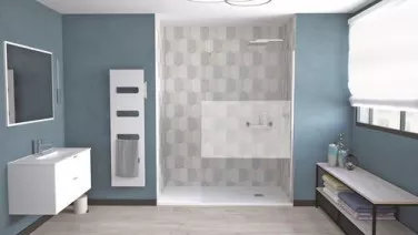 Paroi de douche fixe FROSTEE 120cm