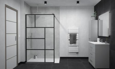 Paroi de douche fixe temper 120cm