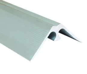Profilé d'angle sortant chromé pour panneau mural 4 mm