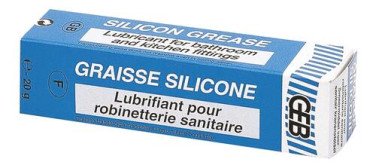 Graisse silicone robinetteries sanitaires Geb Incolore 20 gr