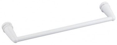 Porte-serviettes universel blanc pour radiateur sèche-serviettes - Longueur 600mm