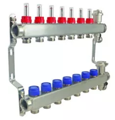 Collecteur PCBT 7 départs en inox