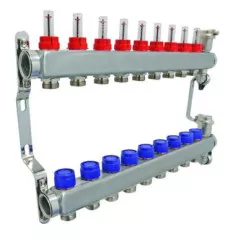 Collecteur PCBT 9 départs en inox
