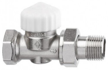Corps de robinet thermostatique droit femelle 15/21 - HEIMEIER