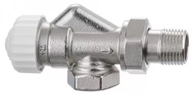 Corps de robinet thermostatique équerre inversée femelle 12/17 - HEIMEIER