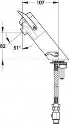 Mitigeur temporisé de lavabo PRESTO