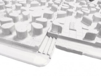 Dalle PCBT à plots multidirectionnelle RT 0,75 épaisseur 25mm