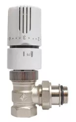 Robinet thermostatique équerre 12/17 à élément sensible liquide