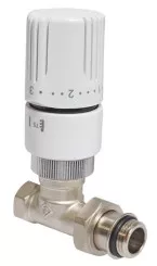 Robinet thermostatique droit 15/21 à élément sensible liquide