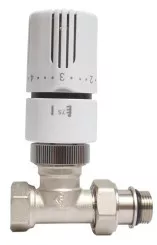 Robinet thermostatique droit 15/21 à élément sensible liquide