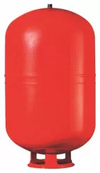 Vase d'expansion chauffage cylindrique sur pied 105 litres
