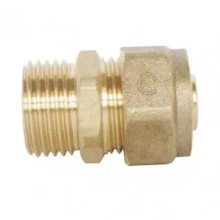 Raccord à compression mâle PER ø16-15/21
