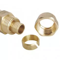 Raccord à compression femelle PER ø16-15/21