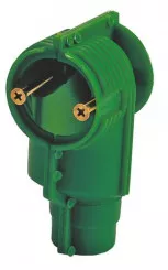 Coquille PVC pour raccord à compression sanitaire encastre