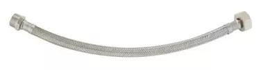 Flexible sanitaire 1 écrou tournant femelle 15/21 - 1 raccord mâle 15/21 - Longueur 300 mm - DN8