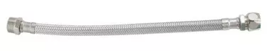 Flexible sanitaire 1 raccord mâle 12/17 - 1 raccord bicône 10 pour cuivre - Longueur 300 mm - DN8