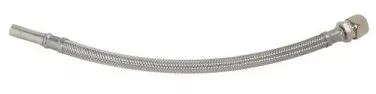 Flexible sanitaire 1 raccord bicône pour cuivre et 1 tube lisse à souder ø10 - Longueur 300mm DN8