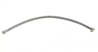 Flexible sanitaire 1 écrou tournant femelle 12/17 - 1 raccord mâle 15/21 - Longueur 300 mm - DN8