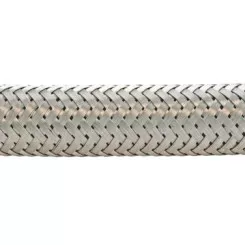 Flexible sanitaire 1 écrou tournant femelle 12/17 - 1 raccord mâle 15/21 - Longueur 800 mm - DN10