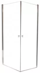 Paroi de douche accès d'angle pivotant verre transparent SELYNA 90cm