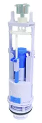 Soupape auto-ajustable double poussoir à étrier