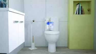 Mécanisme complet à double poussoir à câble avec robinet latéral