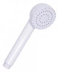 Douchette basique monojet blanche ø62mm