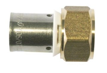 Raccord écrou tournant à sertir PER ø12-15/21