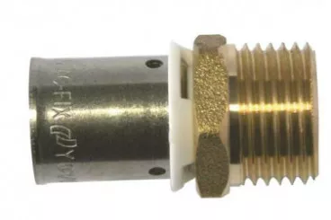 Raccord mâle fixe à sertir PER ø16-15/21