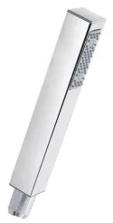 Douchette carrée anticalcaire monojet laiton 28mm 