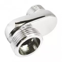 Raccord excentré contre coudé extra plat double mâle 20/27 - 15/21