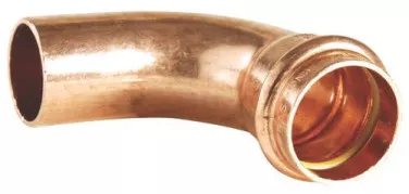 Coude 90° cuivre GAZ mâle femelle ø16