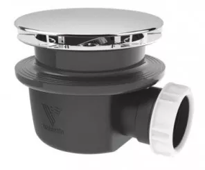 Bonde de douche horizontale extra-plate ø90 - VALENTIN