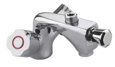 Mélangeur bain-douche monotrou Senso ceram chromé